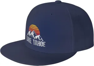 Lake Tahoe Unisex Baseball Cap Outdoor Travel Sun Protection Cap Casual Cap Flat Cap