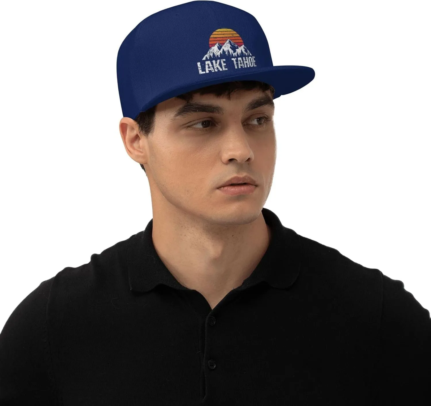 Lake Tahoe Unisex Baseball Cap Outdoor Travel Sun Protection Cap Casual Cap Flat Cap