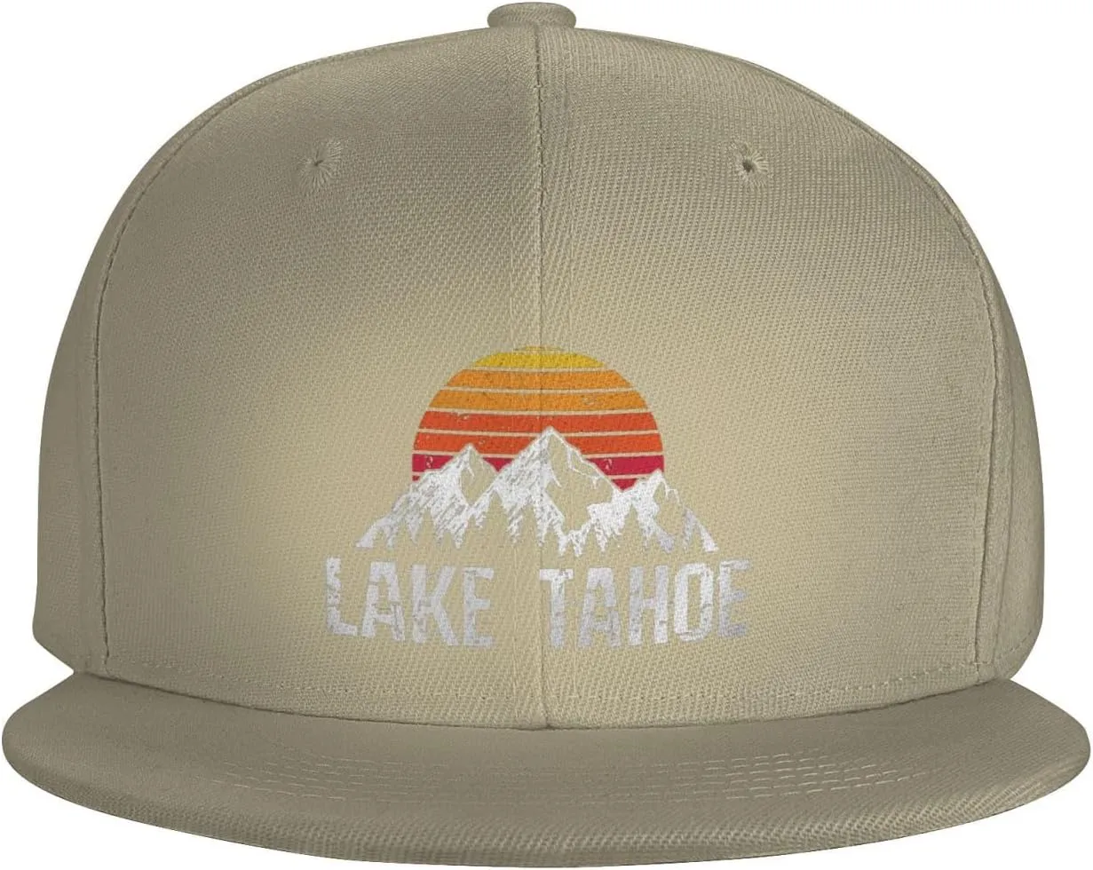 Lake Tahoe Unisex Baseball Cap Outdoor Travel Sun Protection Cap Casual Cap Flat Cap