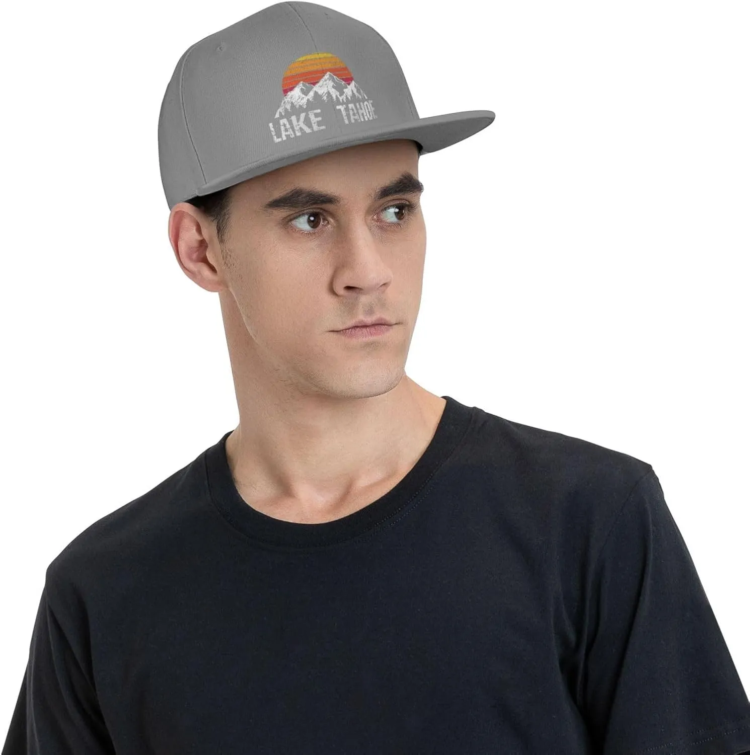 Lake Tahoe Unisex Baseball Cap Outdoor Travel Sun Protection Cap Casual Cap Flat Cap