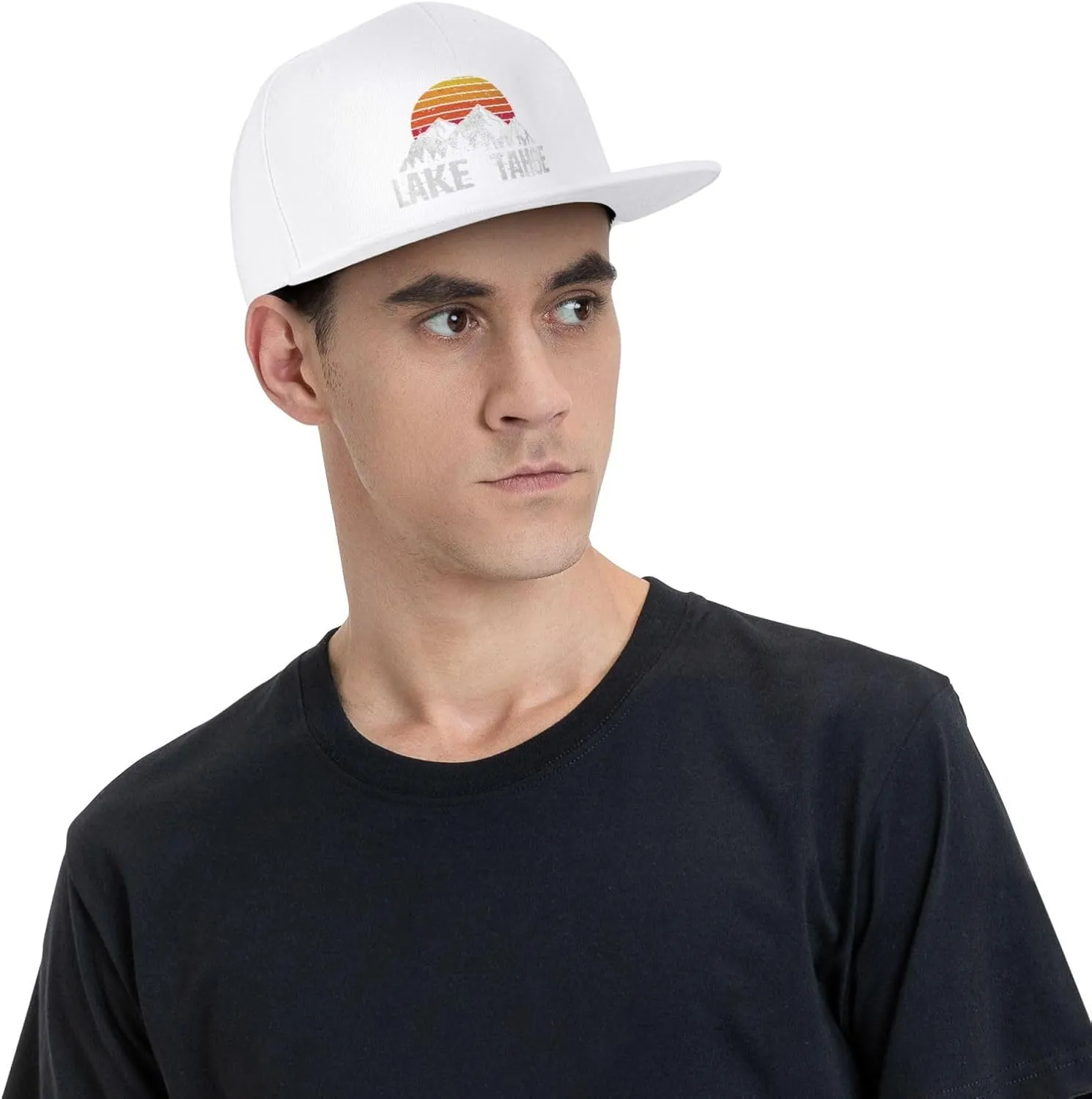 Lake Tahoe Unisex Baseball Cap Outdoor Travel Sun Protection Cap Casual Cap Flat Cap