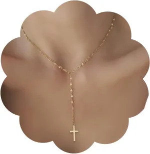 Long gold necklaces for women, Gold lariat necklace, Long chain necklace for women