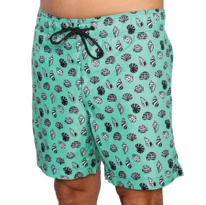 M-CRN10 - Wholesale Men's "Fancy Shells" Print Swim Trunk