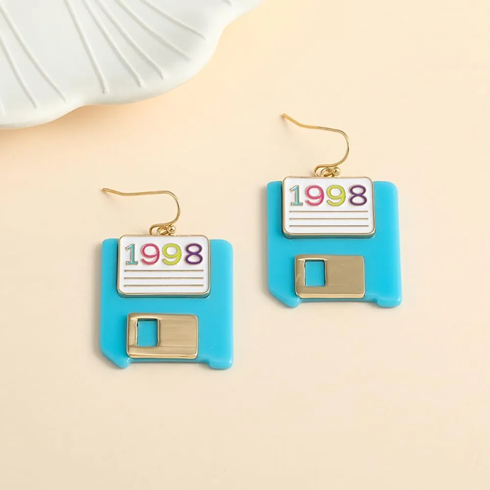 Madison Tyler 80s 90s Dangle Earrings | Funny 90s Vintage Earrings | Gift for Women