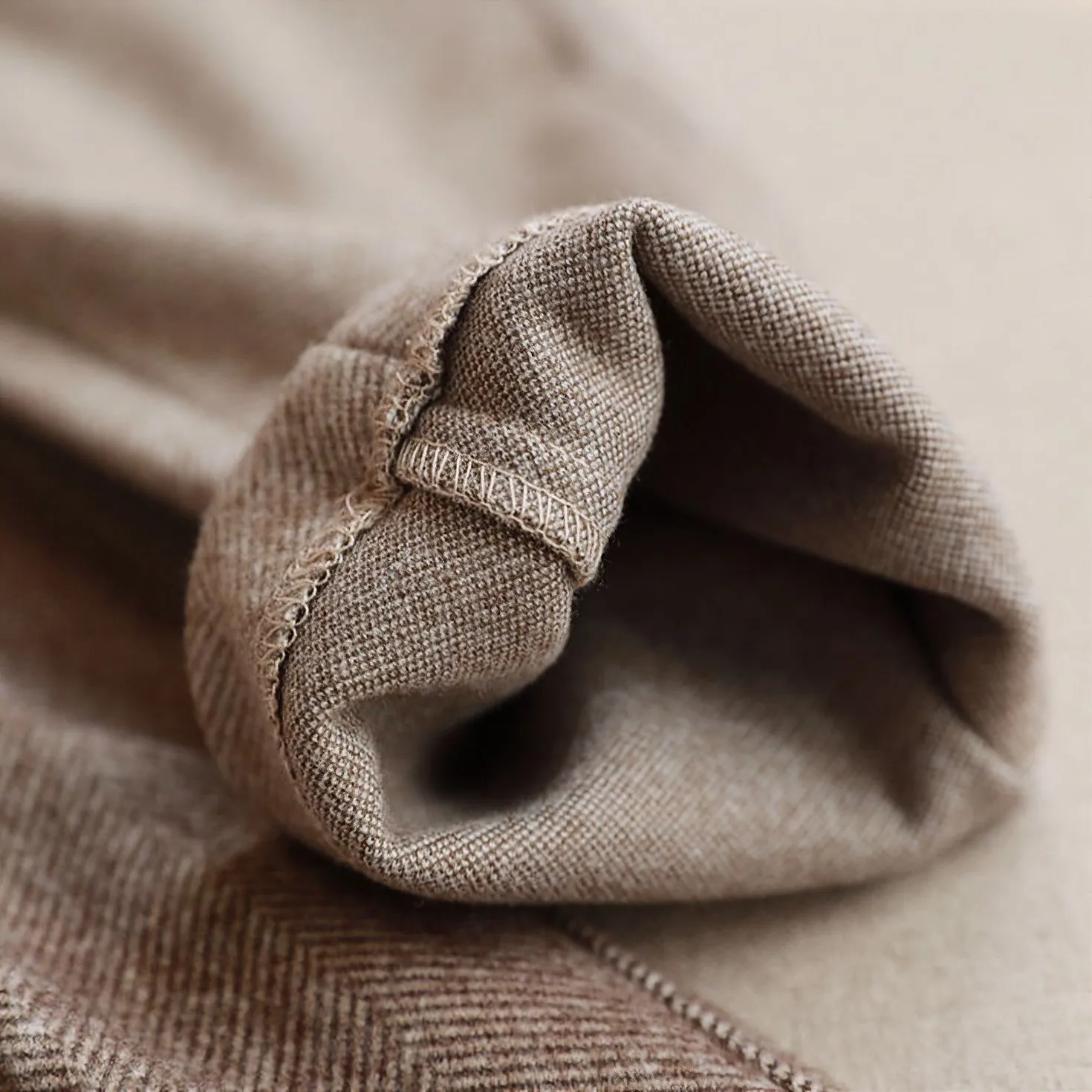 Malcolm | Textured Trousers