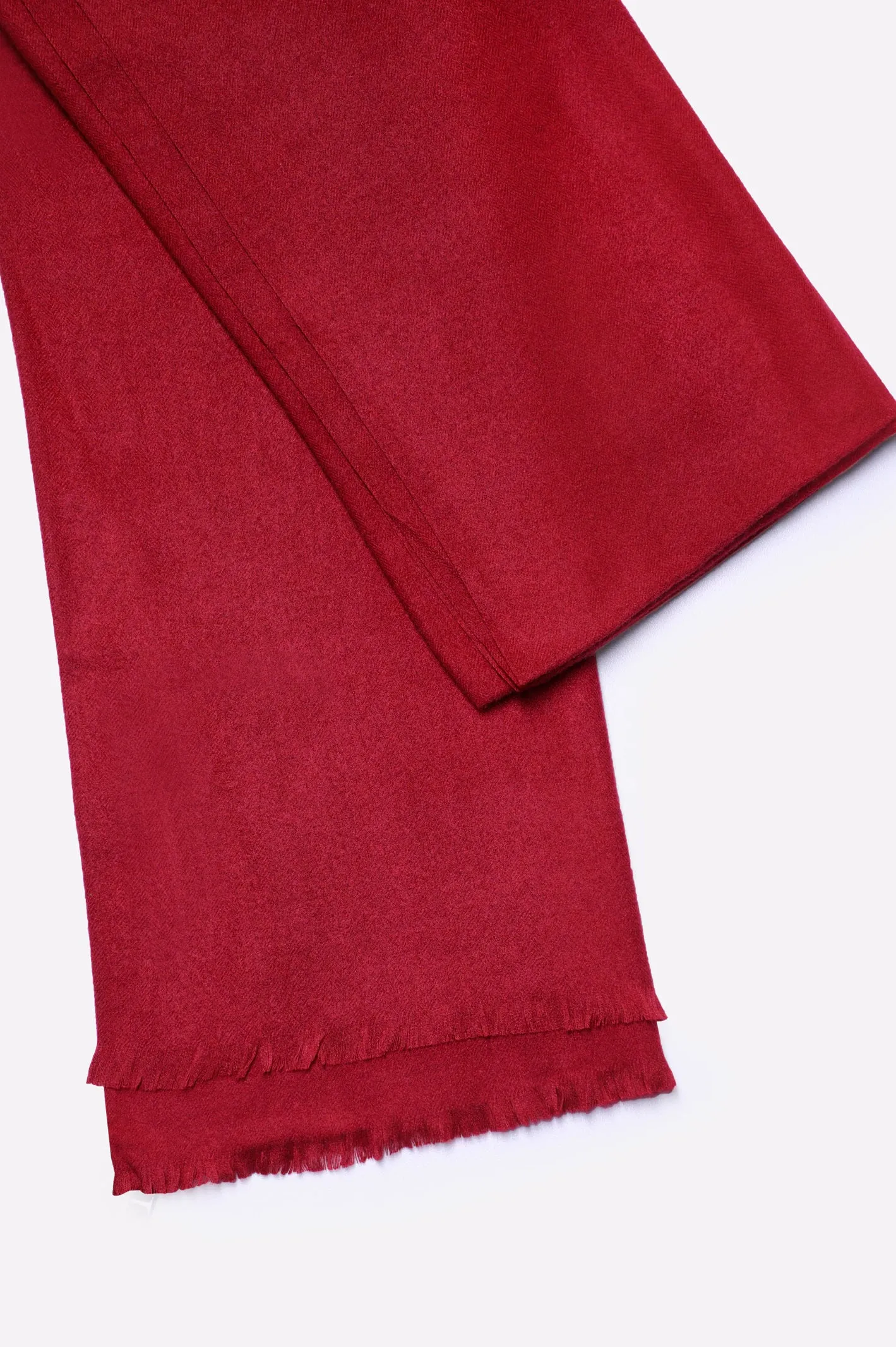 Maroon Woolen Shawl