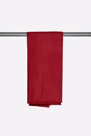 Maroon Woolen Shawl