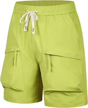 Mens Hiking Cargo Shorts Lightweight Workout Shorts for Men Travel Golf Camping Casual
