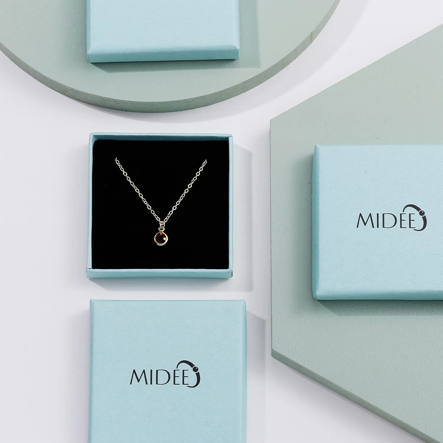 MIDEEO Cross Pendant Neckalce for Women 14K Gold Plated Dainty Cubic Zirconia Cross Pendant Necklace Petite Crucifix Faith Necklaces Delicate Minimalist Jewelry Christmas Gift