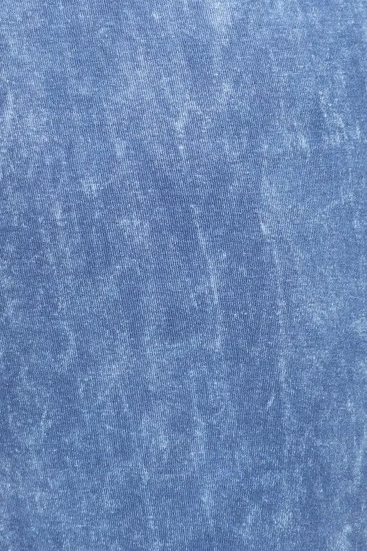 Mineral Wash Bell Bottom Soft Pants, Light Denim