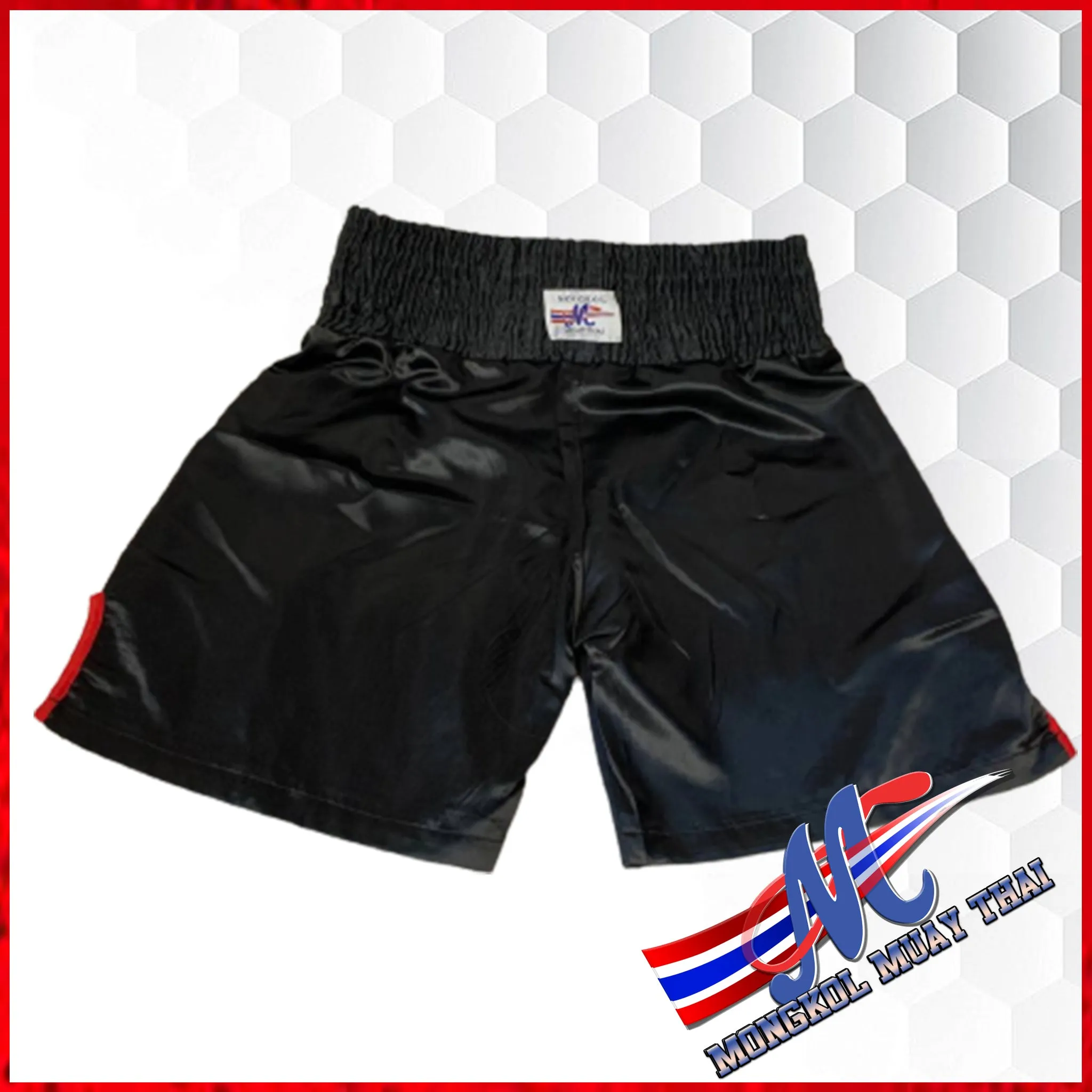 Mongkol Long shorts Black Boxing shorts