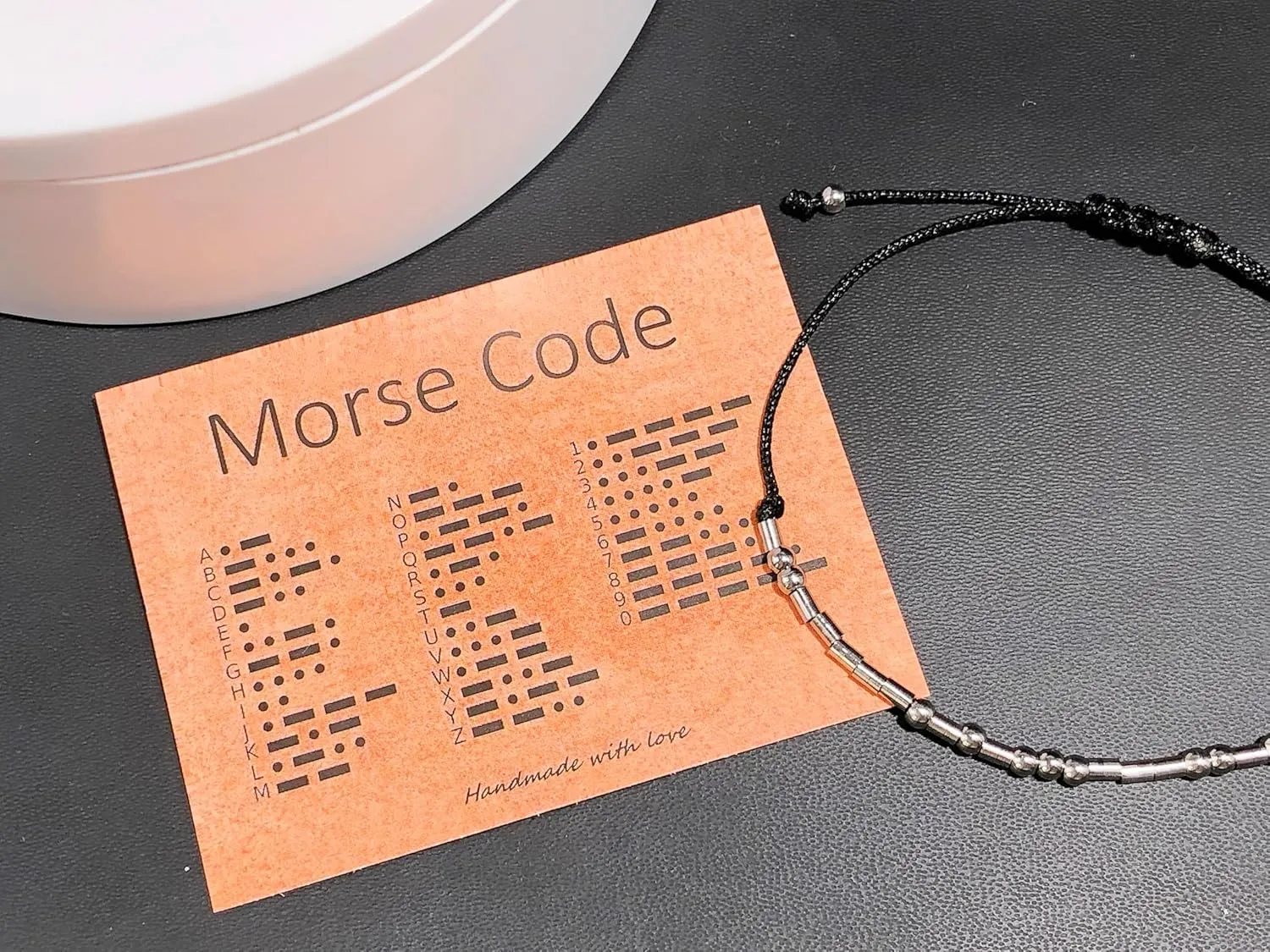 Morse Code Bracelets for Men Women,Friendships Inspirational gifts for Best Friends Funny Bracelet Gift for Women Female BFF Mom Wife (Anxiety Lies)