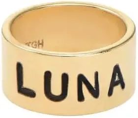 MyNameNecklace MYKA - Personalized Additional Beads for Men's Leather Braided Bracelets in 925 Sterling Silver, 18K Gold Plating - Custom Engraved Beads Only