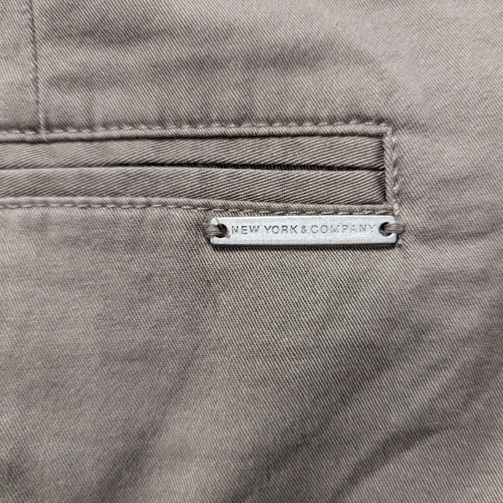 New York & Company Khaki Shorts