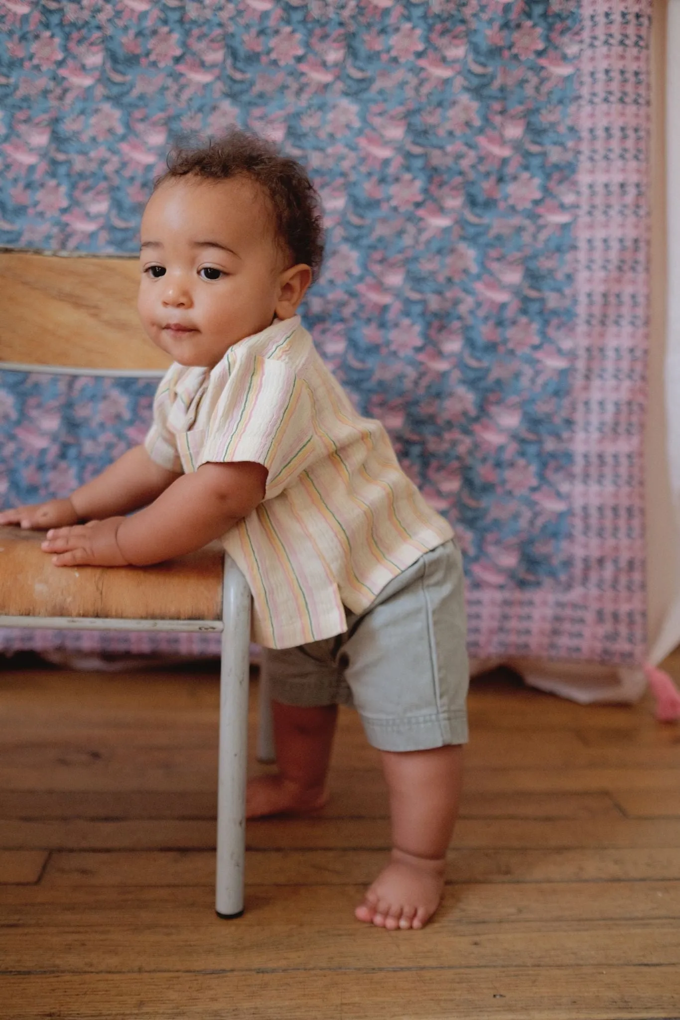 Obiki Shorts in Khaki Sencha