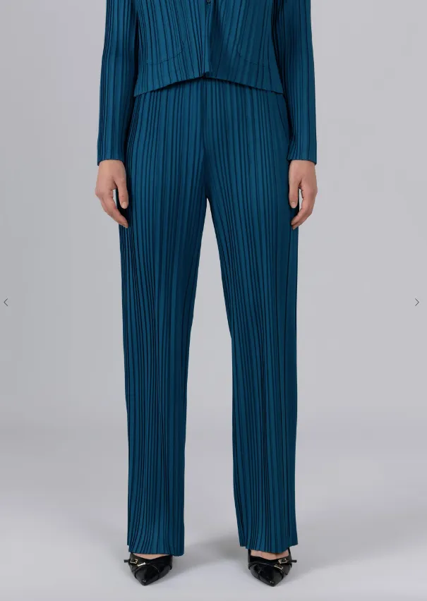 Peacock Pleated Pants