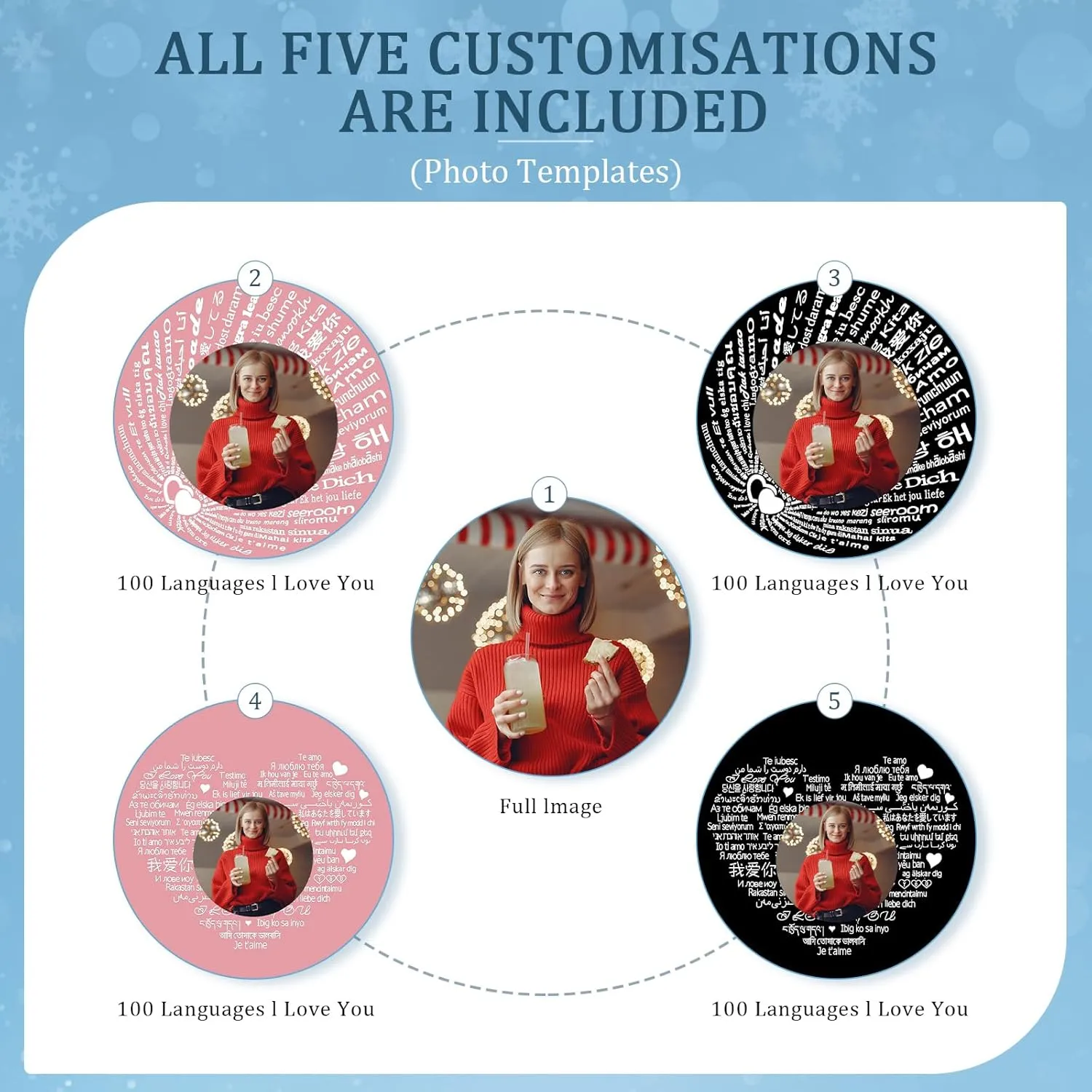 Personalized Bracelets with Picture Inside  Custom Gifts for Valentines Day Photo Bracelet for Women & Men, Memorial Couples Gift, Adjustable Wristband for Him & Her Christmas, Anniversary, Birthday