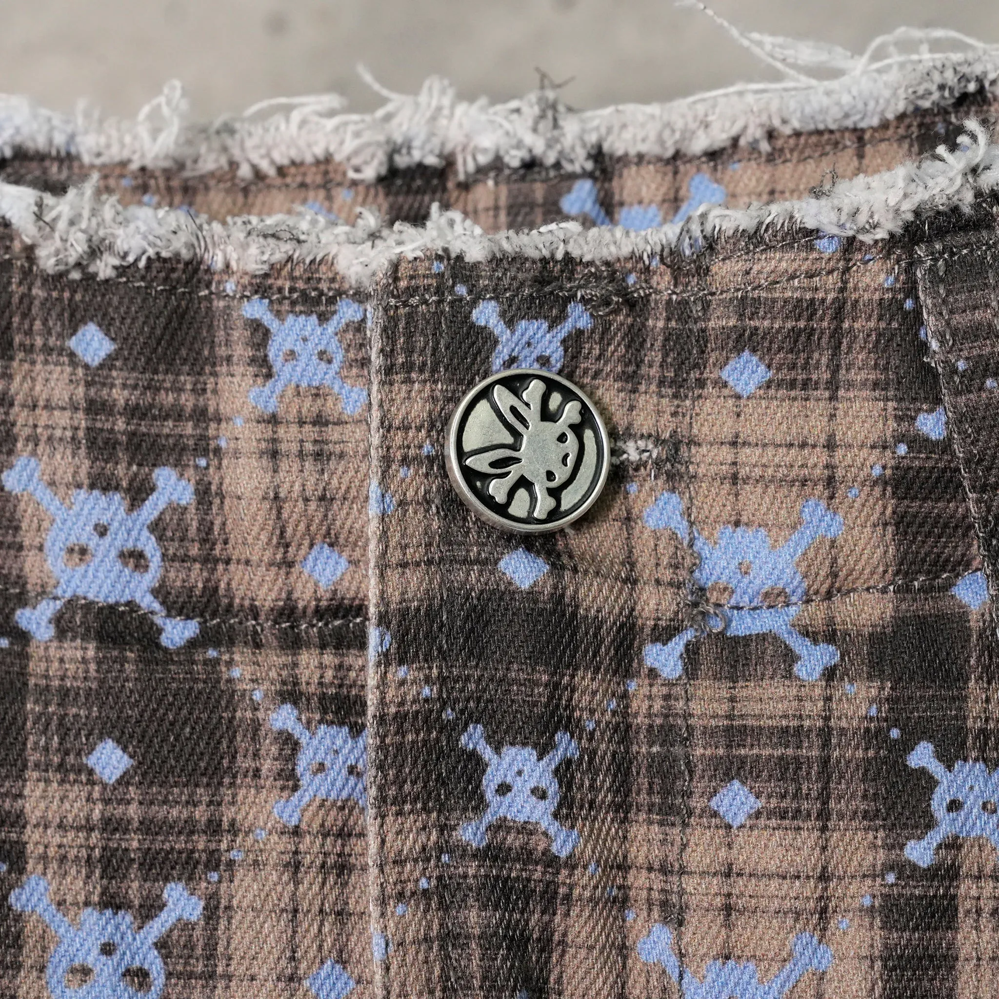 PLAID TROUSERS / OS