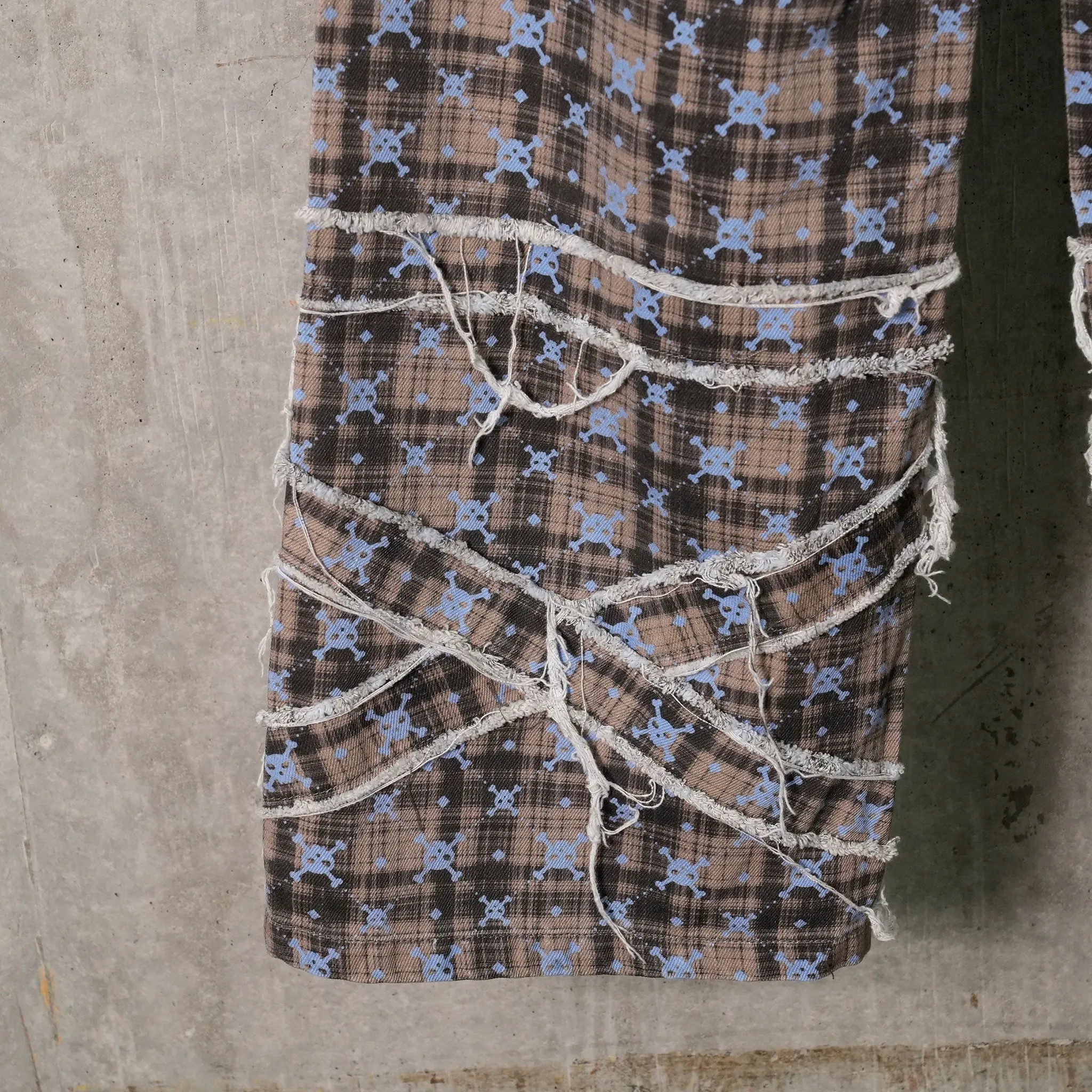 PLAID TROUSERS / OS