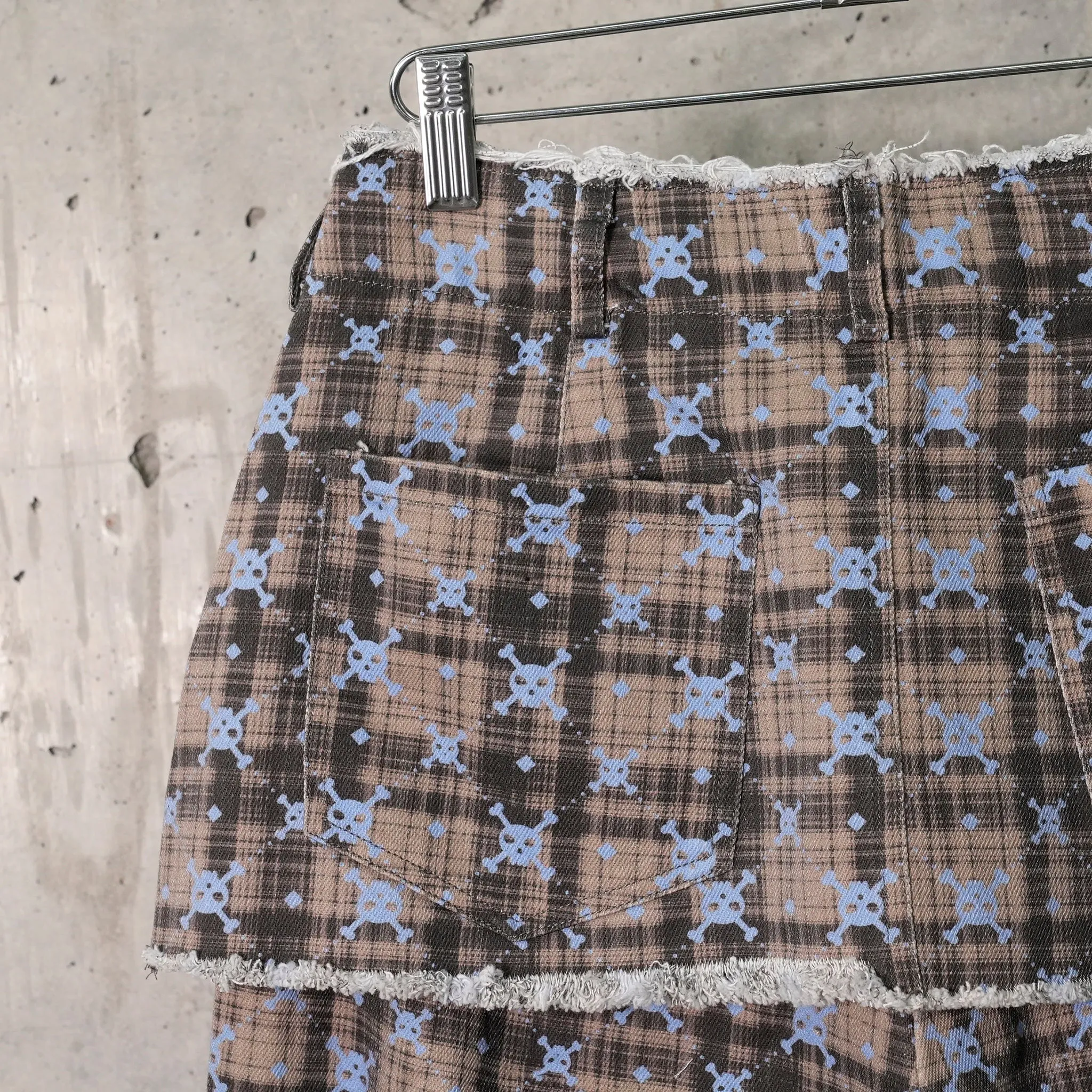 PLAID TROUSERS / OS