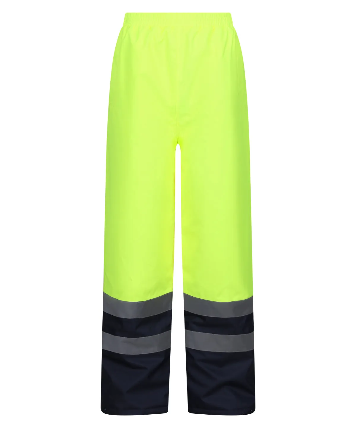 Pro hi-vis insulated overtrousers | Yellow/Navy