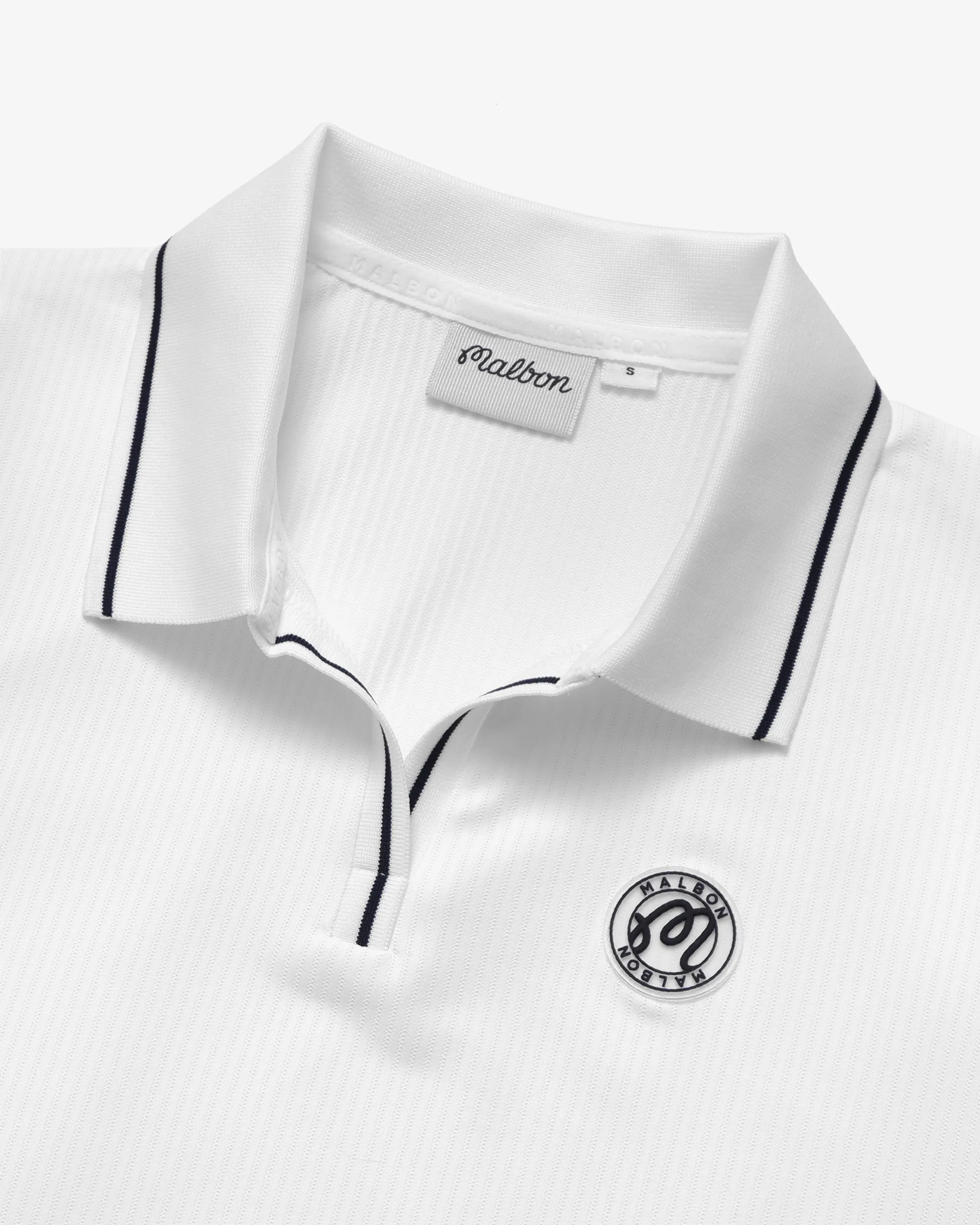 RIBBED POLO