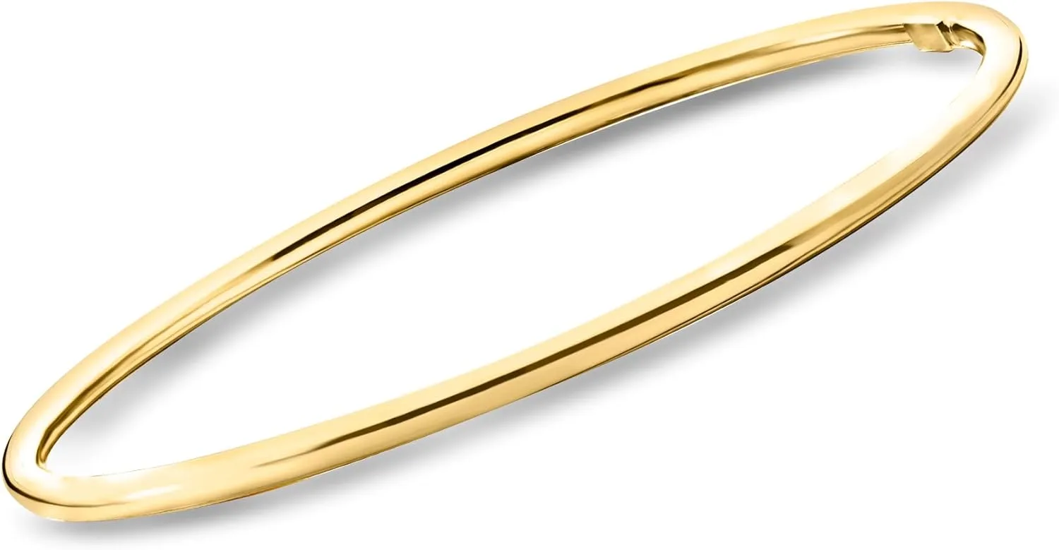 Ross-Simons Italian 22kt Gold Over Sterling Jewelry Set: 3 Polished Bangle Bracelets