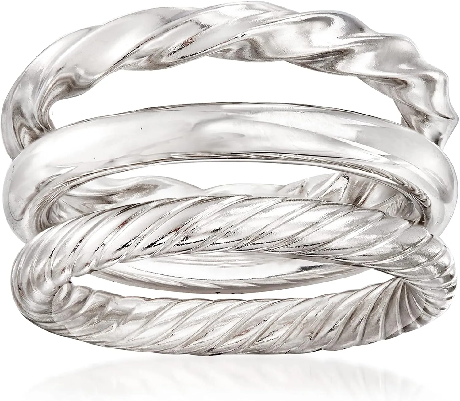 Ross-Simons Jewelry Set: 3 Polished Rings