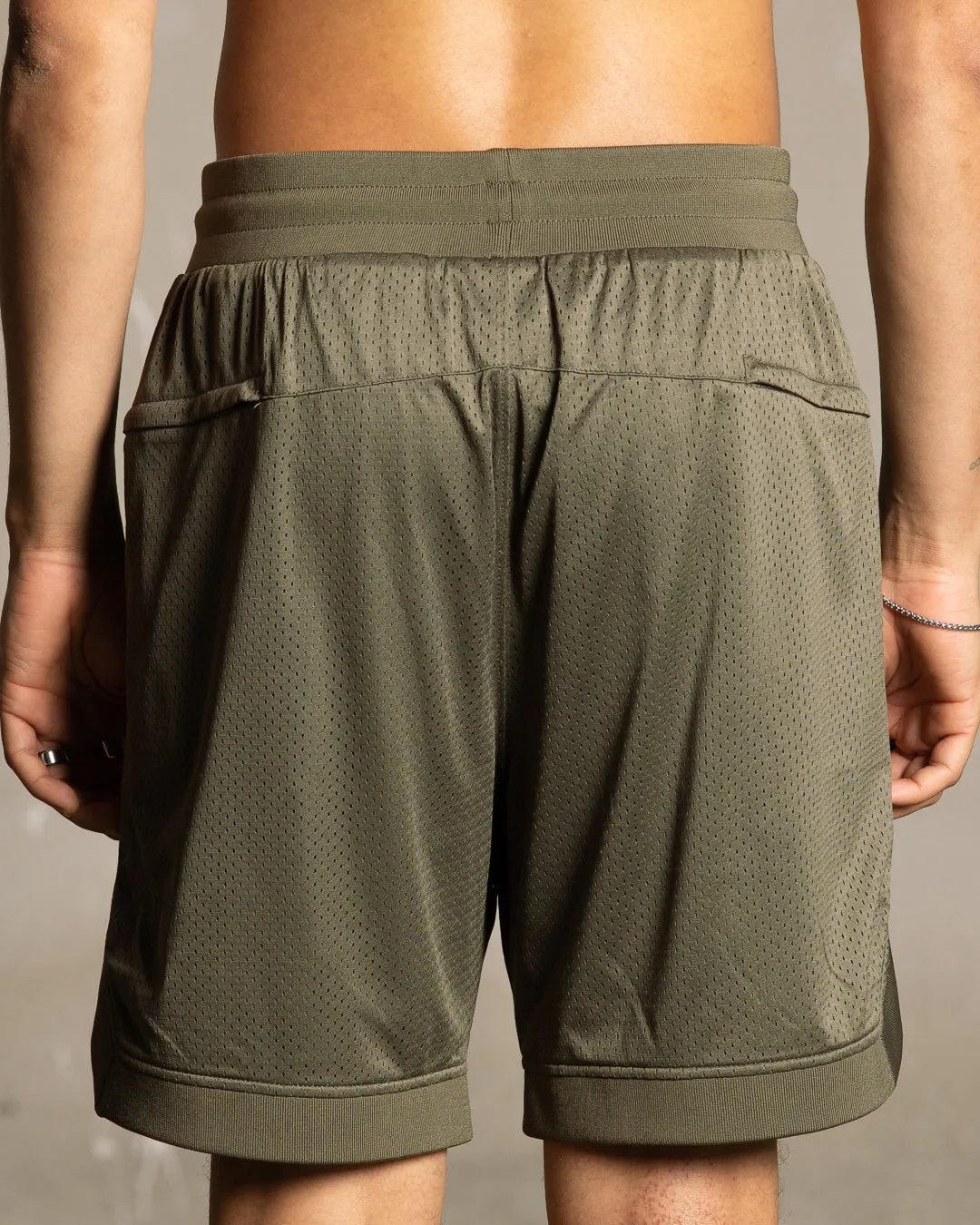Saint Morta La Rambla Basketball Shorts Khaki Green