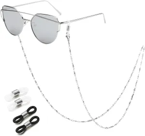 SAM & LORI Stylish Eyeglass Chain for Women-Silver/Gold/Rosegold/Black