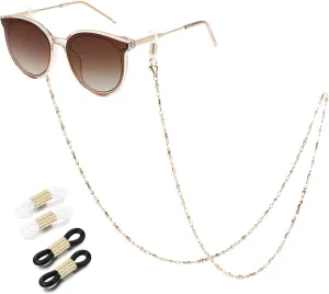 SAM & LORI Stylish Eyeglass Chain for Women-Silver/Gold/Rosegold/Black