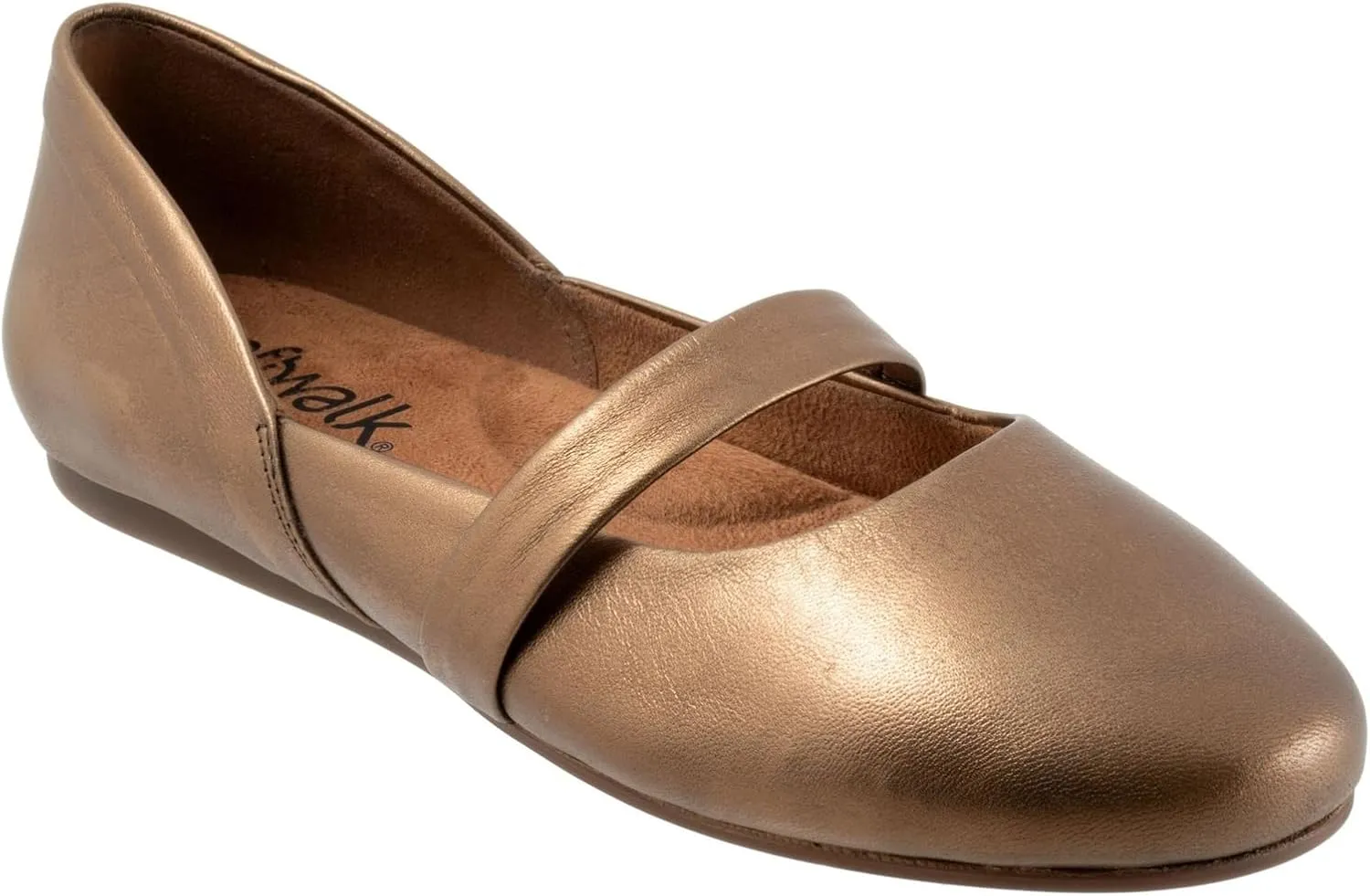 SoftWalk Women's Samara Mary Jane Flat