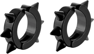 Stainless Steel Cuff Earrings for Women, Ear Cuff Earrings for Women Circle with Cone Ear Cuffs Jewelry Gifts