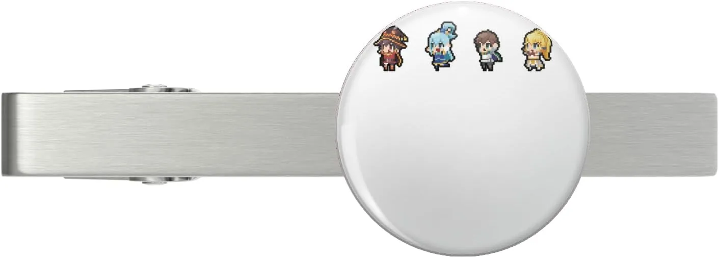 Stylish Ideas Military Gun Isekai Konosuba Stylish Ideas Best Girls Boys Silver Tie Clip Tie Bar Veteran Gift