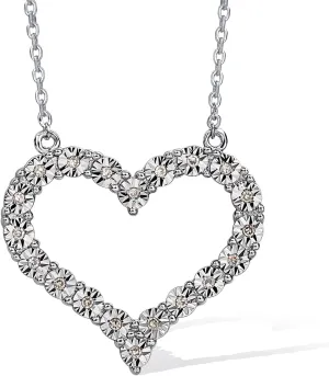 supermodel Solitaire Pendant Diamond Necklace, Zodiac Sign Coin Charm Pendant, Heart Initial Necklaces Birthday Gift Jewelry for Women Girls