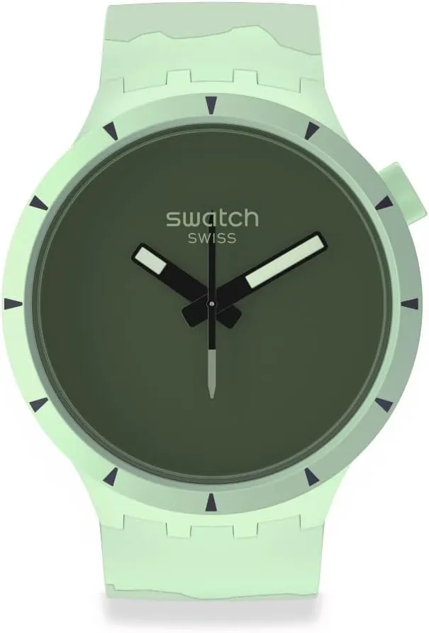 Swatch BIG BOLD BIOCERAMIC FOREST Unisex Watch (Model: SB03G100)