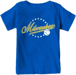 Vintage Baseball Stylish Designs for Kid's Fan Apparel