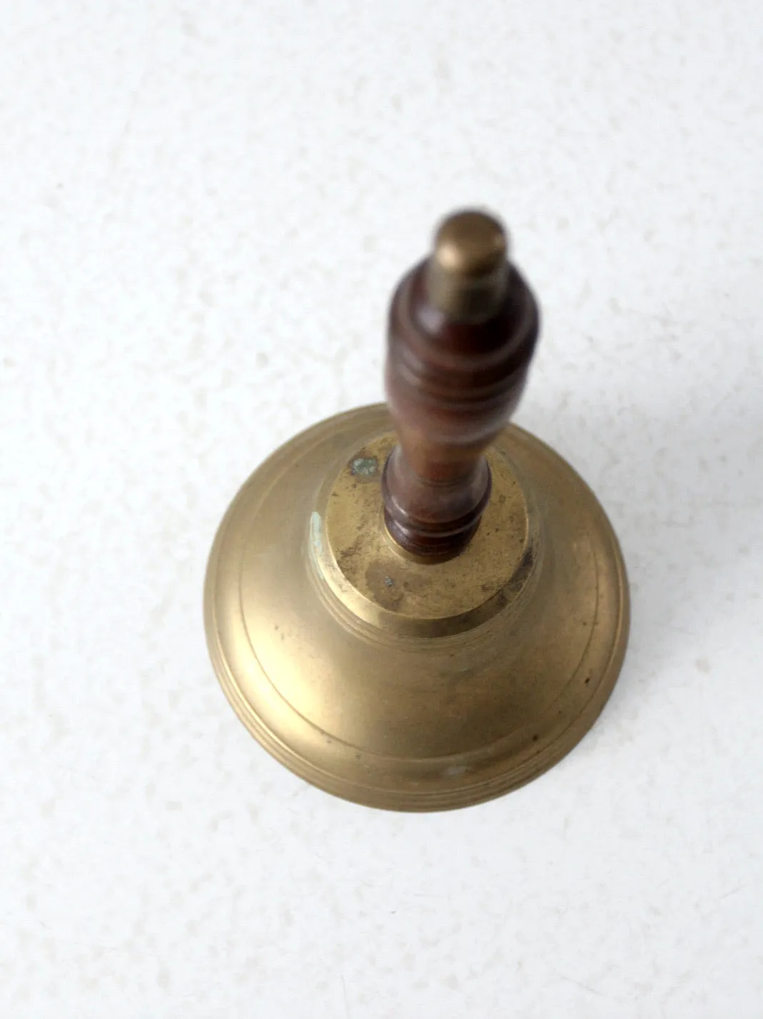 vintage brass hand bell