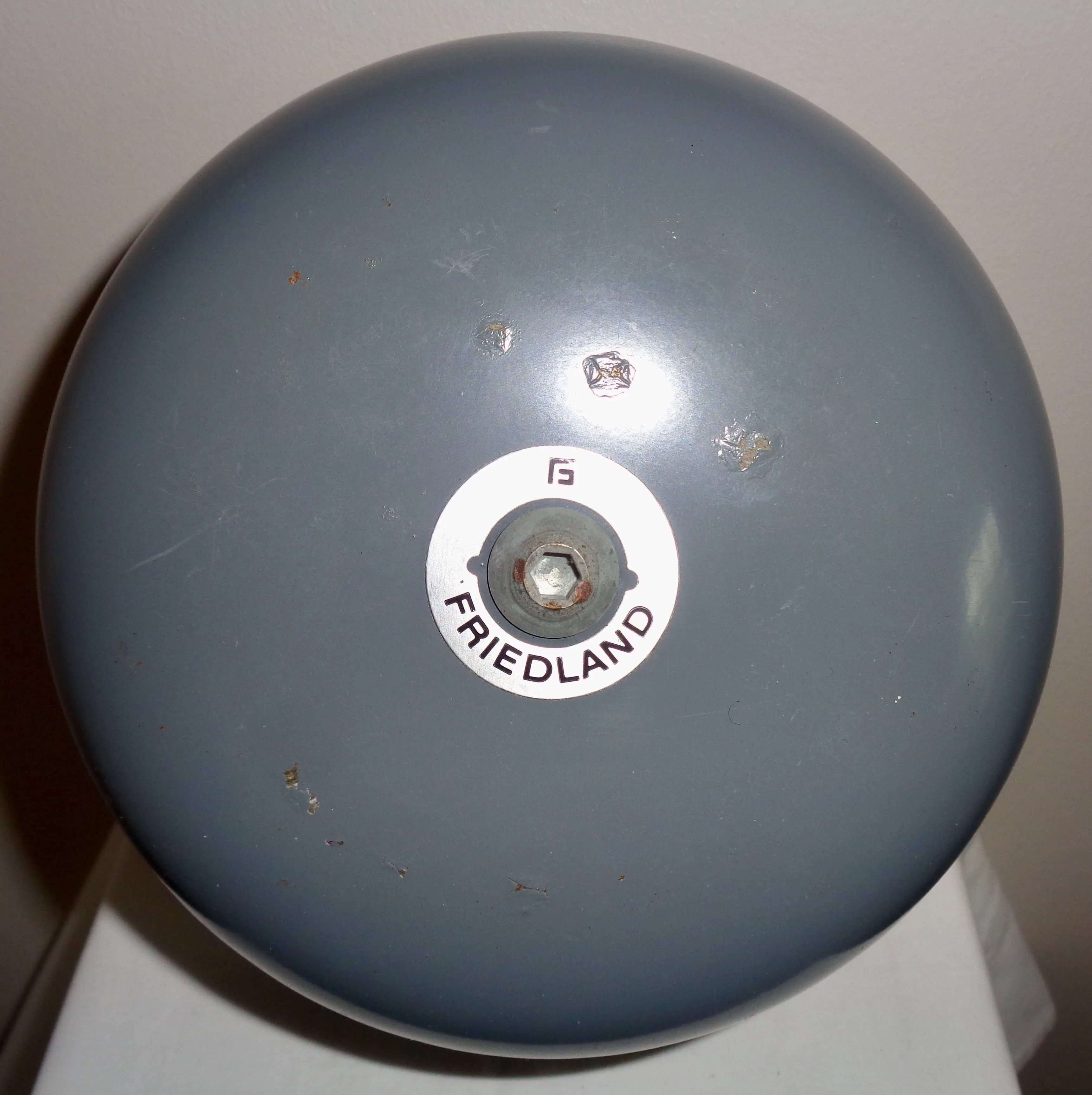 Vintage Friedland Industrial 6 Inch Metal Bell No. 36-37 200/250v 0.04 Amp. New Old Stock