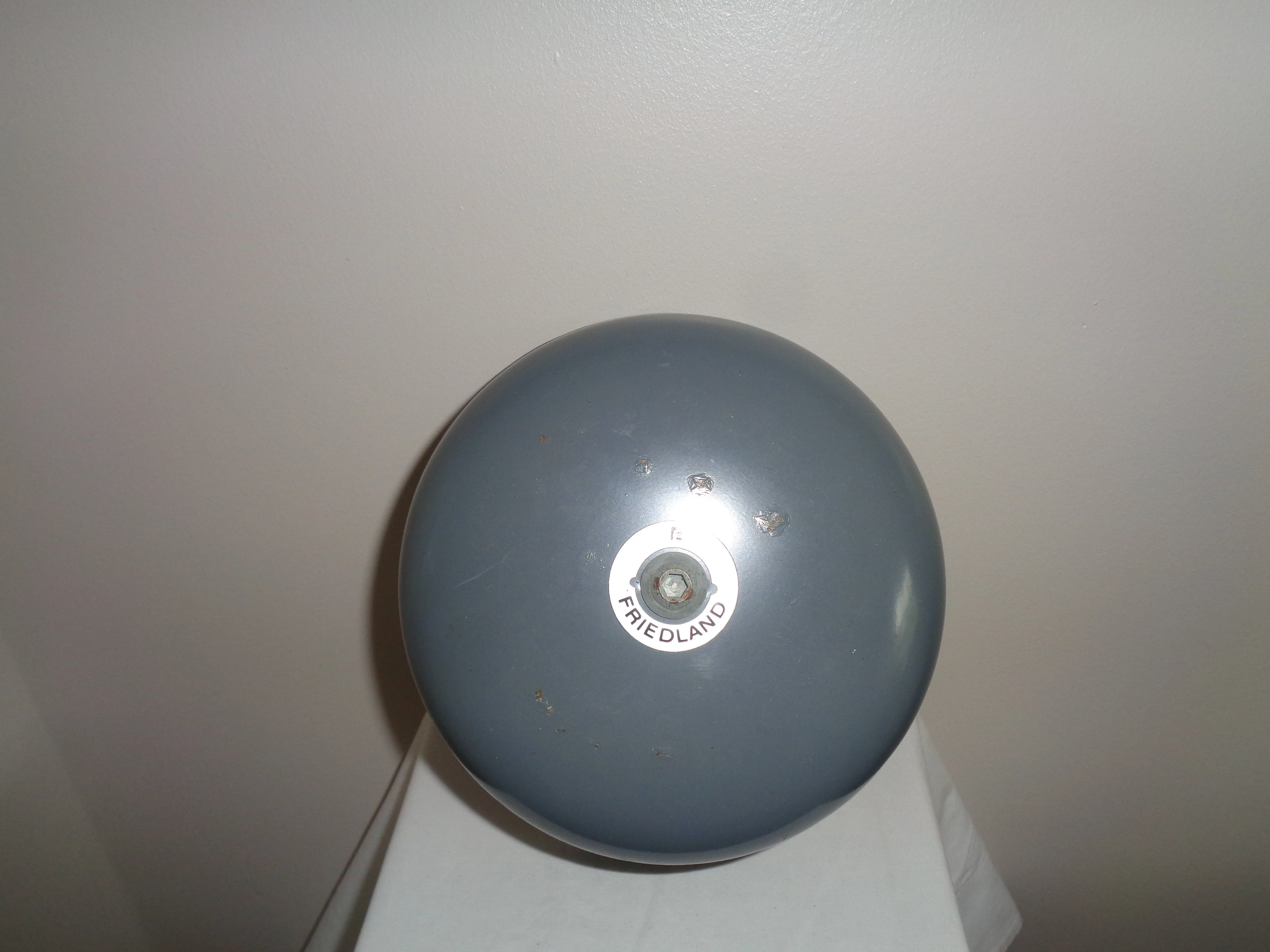 Vintage Friedland Industrial 6 Inch Metal Bell No. 36-37 200/250v 0.04 Amp. New Old Stock